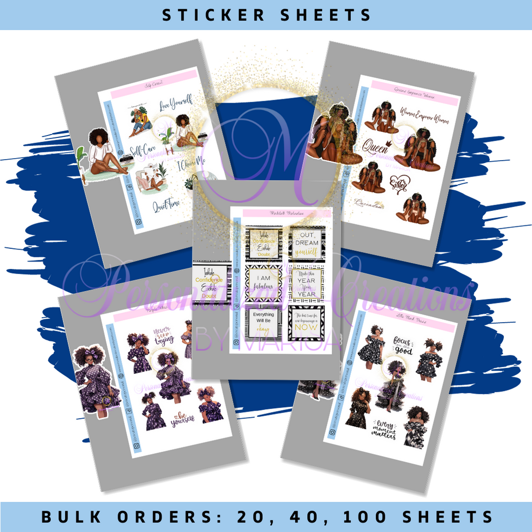 Wholesale-Sticker Sheets*