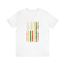 Load image into Gallery viewer, Juneteenth Flag Jersey Short Sleeve Tee

