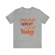 Load image into Gallery viewer, Pumpkin Spice Baby Unisex Jersey Short Sleeve Tee
