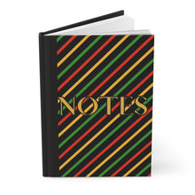 Load image into Gallery viewer, His Stripes Hardcover Notebook Matte
