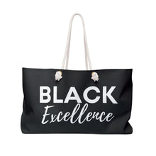Load image into Gallery viewer, Black Excellence Weekender Bag-Black
