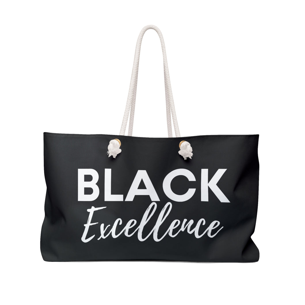 Black Excellence Weekender Bag-Black