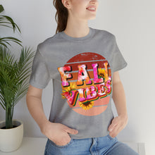 Load image into Gallery viewer, Fall Vibes Unisex Jersey Short Sleeve Tee
