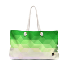 Load image into Gallery viewer, The Sisterhood Pink/Green Weekender Bag
