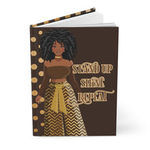 Load image into Gallery viewer, Stand Up Brown Hardcover Journal Matte
