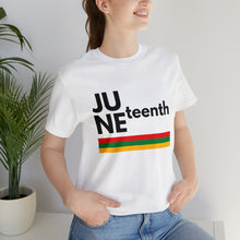 Load image into Gallery viewer, Juneteenth Jersey Short Sleeve Tee
