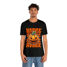 Load image into Gallery viewer, Halloween Pumpkin Jersey Short Sleeve Tee
