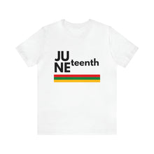 Load image into Gallery viewer, Juneteenth Jersey Short Sleeve Tee
