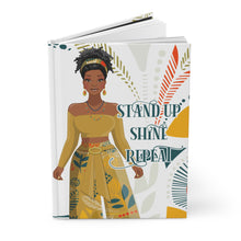 Load image into Gallery viewer, Stand Up White Hardcover Journal Matte
