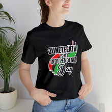 Load image into Gallery viewer, Juneteenth Is Jersey Short Sleeve Tee
