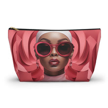 Load image into Gallery viewer, Cotton Candy Chic Accessory Pouch w T-bottom
