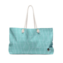 Load image into Gallery viewer, Summer Vibes Aqua- Beach Babes Weekender Bag
