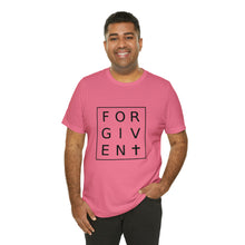Load image into Gallery viewer, Forgiven+ Unisex Jersey Short Sleeve Tee
