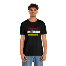 Load image into Gallery viewer, Juneteenth Block2 Jersey Short Sleeve Tee
