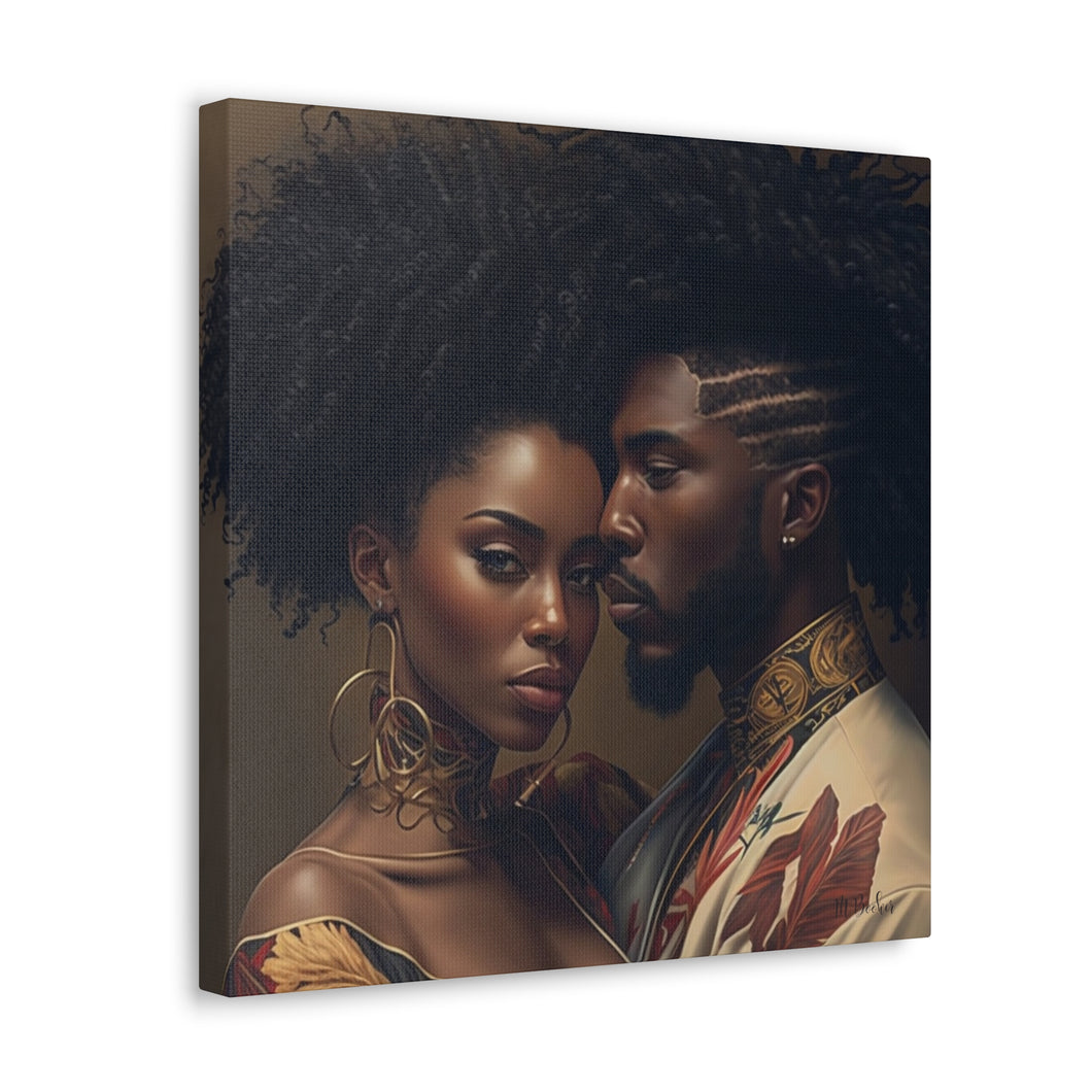 Black Love Canvas Gallery Wraps-MB Designs