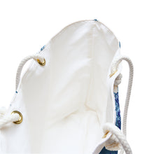 Load image into Gallery viewer, The Sisterhood Blue/White Weekender Bag
