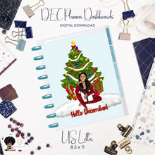 Load image into Gallery viewer, DEC Planner Dashboard Insert- Printable US Letter 8.5x11
