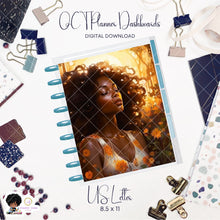 Load image into Gallery viewer, OCT Planner Dashboard Insert- Printable US Letter 8.5x11
