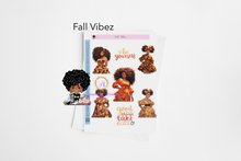 Load image into Gallery viewer, Fall Vibez Stickers
