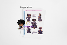 Load image into Gallery viewer, Purple Vibez Stickers
