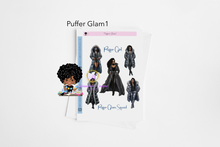 Load image into Gallery viewer, Puffer Glam Stickers
