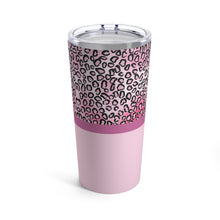 Load image into Gallery viewer, Pink Cheetah Tumbler 20oz
