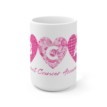 Load image into Gallery viewer, Breast Cancer Awareness Ceramic Mug 15oz

