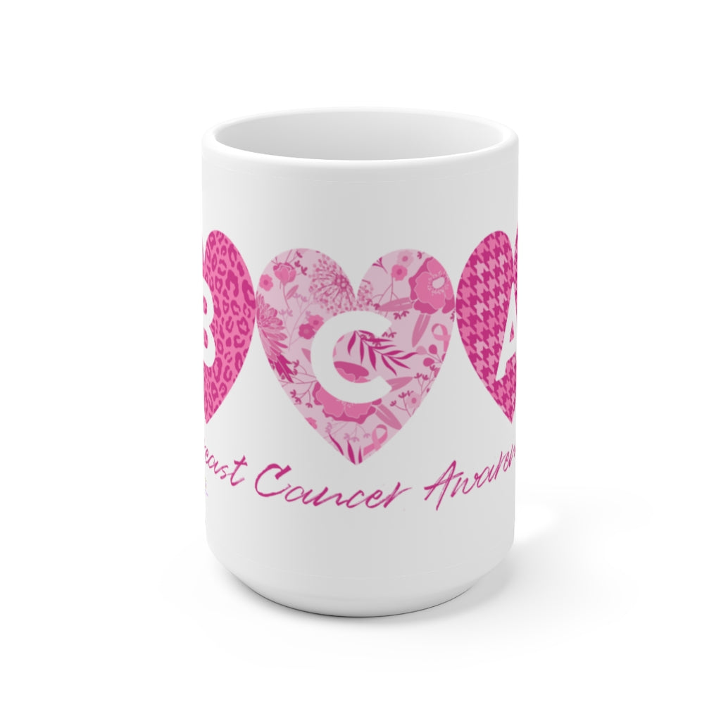 Breast Cancer Awareness Ceramic Mug 15oz