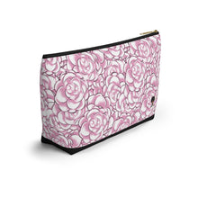 Load image into Gallery viewer, Paris Pink Heels Accessory Pouch w T-bottom
