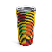 Load image into Gallery viewer, Juneteenth Ankara5 Tumbler 20oz
