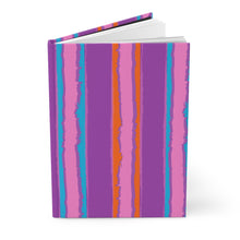 Load image into Gallery viewer, Ankara Stripes Hardcover Journal Matte
