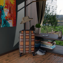 Load image into Gallery viewer, Tribal Cabin Suitcase
