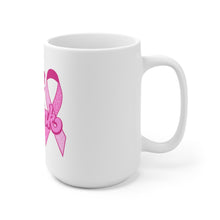 Load image into Gallery viewer, Back The Pink Ceramic Mug 15oz
