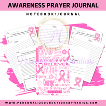 Load image into Gallery viewer, Awareness Prayer Journal
