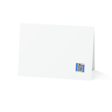 Load image into Gallery viewer, Happy Birthday Card-Blue Folded Greeting Cards (1, 10, 30, and 50pcs)
