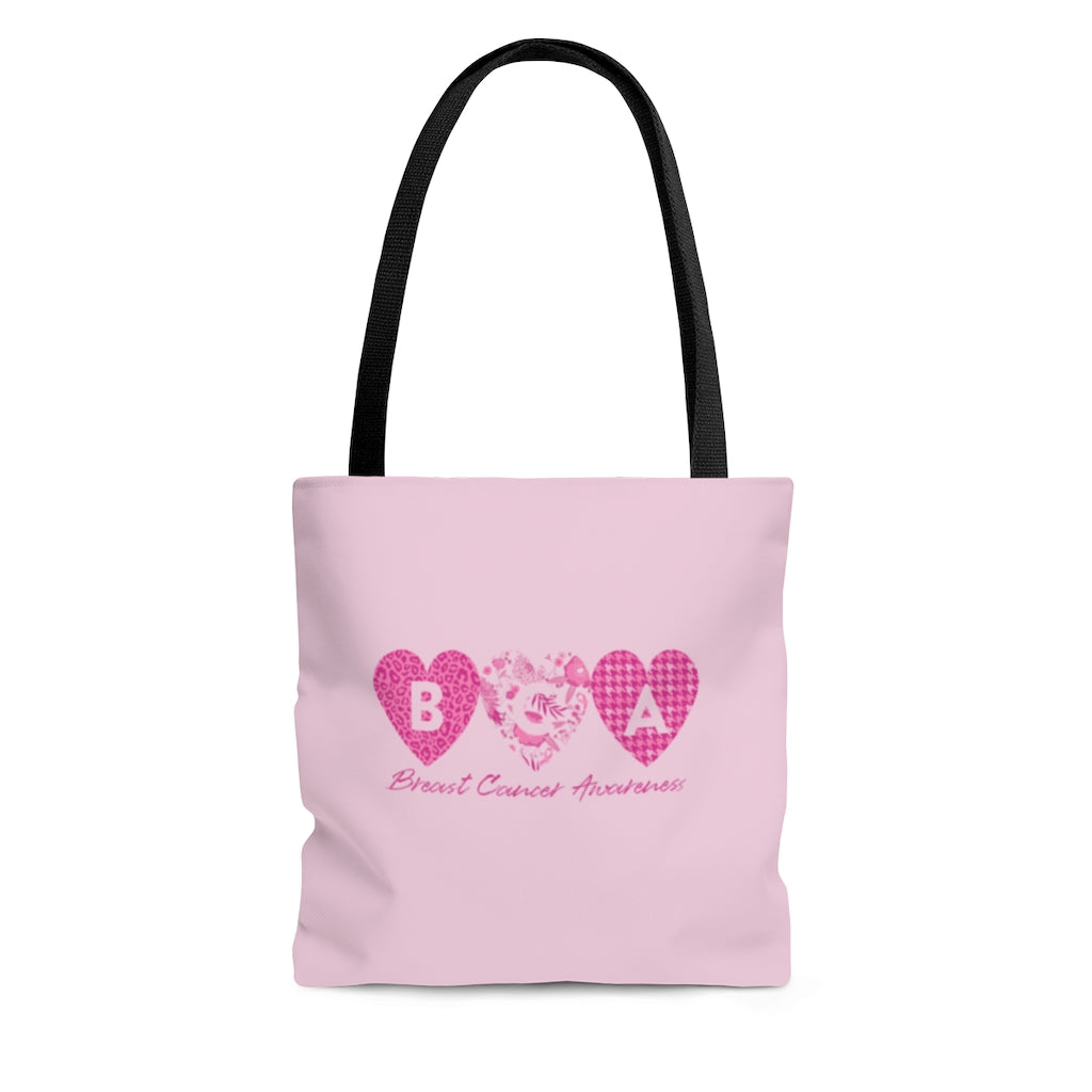 Breast Cancer Awareness AOP Tote Bag