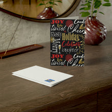 Load image into Gallery viewer, Christmas Joy Folded Greeting Cards (1, 10, 30, and 50pcs)
