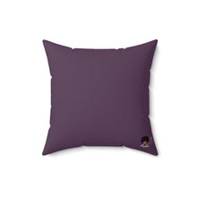 Load image into Gallery viewer, Candy Girl-Purple Square Pillow
