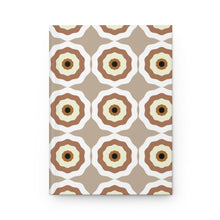 Load image into Gallery viewer, Mocha Circles Hardcover Journal Matte
