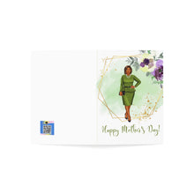 Load image into Gallery viewer, Sophisticated Ladies Mothers Day-Lime Folded Greeting Cards (1, 10, 30, and 50pcs)
