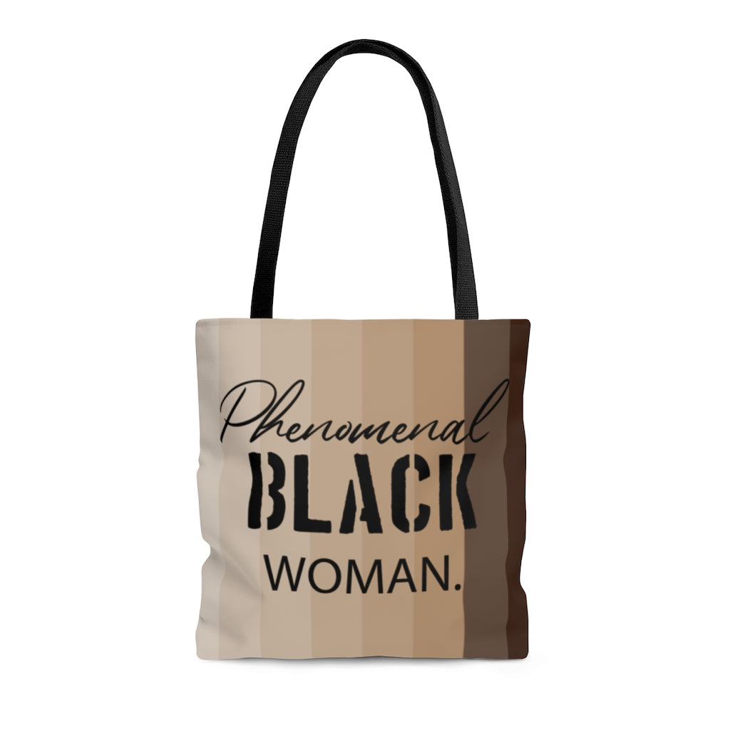 Phenomenal Black Woman AOP Tote Bag