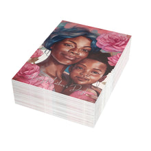 Load image into Gallery viewer, Mothers Day-Pink Folded Greeting Cards (1, 10, 30, and 50pcs)
