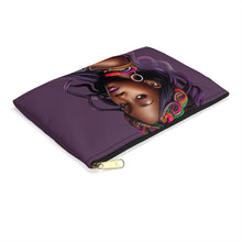 Load image into Gallery viewer, Candy Girl-Purple Accessory Pouch
