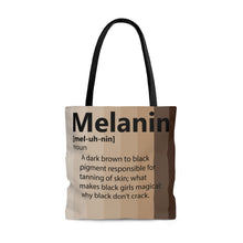 Load image into Gallery viewer, Melanin AOP Tote Bag
