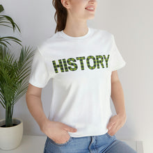 Load image into Gallery viewer, Green History Unisex Jersey Short Sleeve Tee
