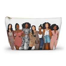 Load image into Gallery viewer, My SISTAS Accessory Pouch w T-bottom
