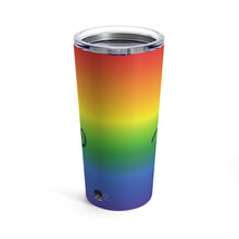 Load image into Gallery viewer, Rainbow Love Tumbler 20oz

