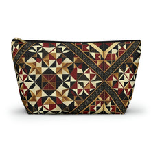 Load image into Gallery viewer, Grandma&#39;s Quilt Accessory Pouch w T-bottom
