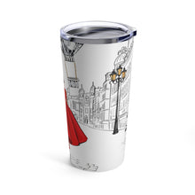 Load image into Gallery viewer, Paris Theme Red Tumbler 20oz
