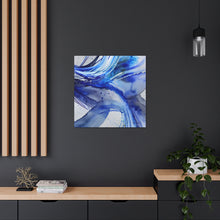 Load image into Gallery viewer, Blue Abstract 30&quot;x30&quot;-G. Sights Custom Order
